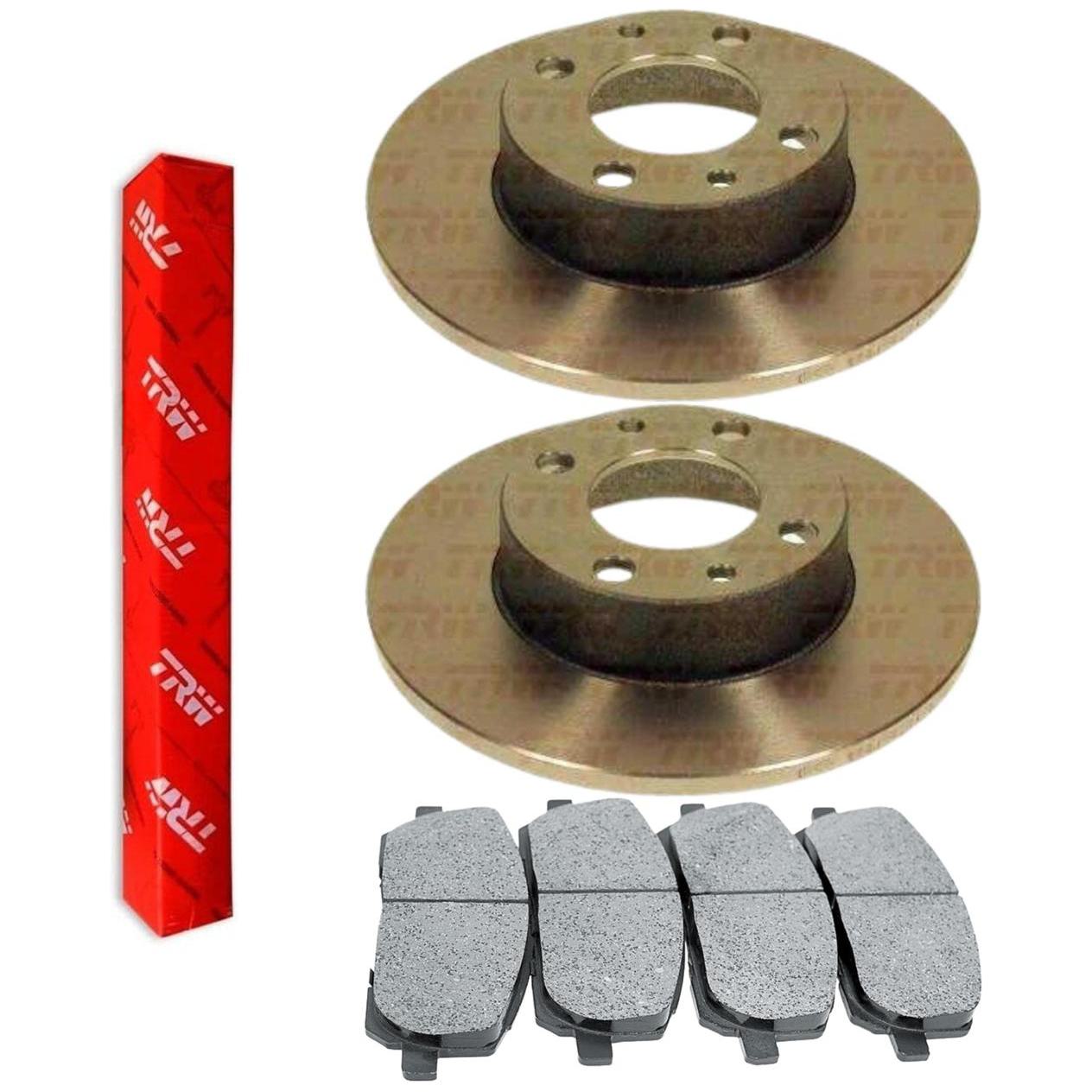 Kit Disco e Pastilha Dianteiro - TRW - RCPT07630 - RPDI01440 - (1)