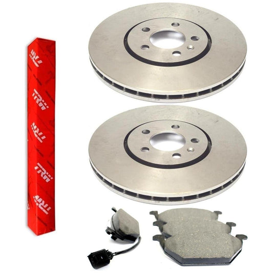 Kit Disco e Pastilha Dianteiro - TRW - RCDI01520 - RCPT02830 - (1)