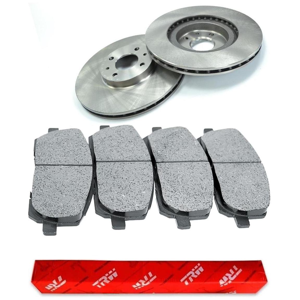 Kit Disco e Pastilha Dianteiro - TRW - RCDI01600 - RCPT07740 - (1)