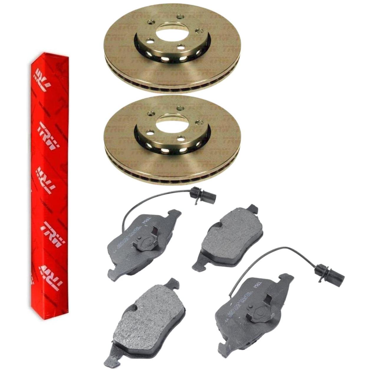 Kit Disco e Pastilha Dianteiro - TRW - RCDI01760 - RCPT01150 - (1)