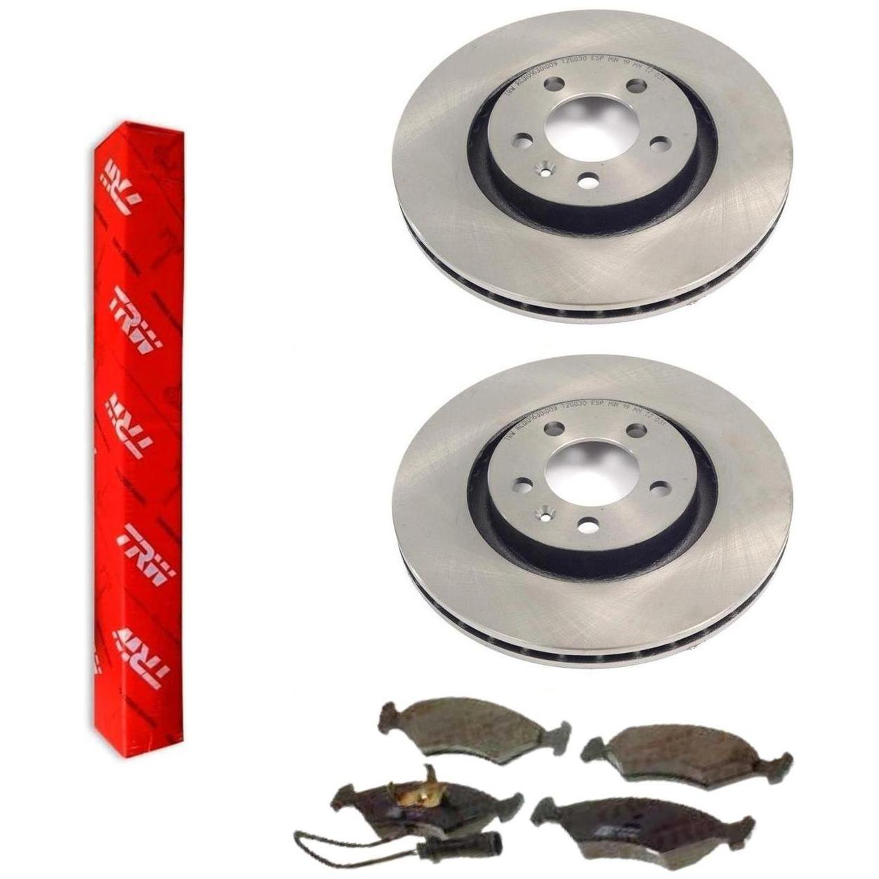 Kit Disco e Pastilha Dianteiro - TRW - RCDI01630 - RCPT00381 - (1)