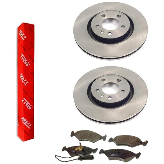 Kit Disco e Pastilha Dianteiro - TRW - RCDI01630 - RCPT00381 - (1)