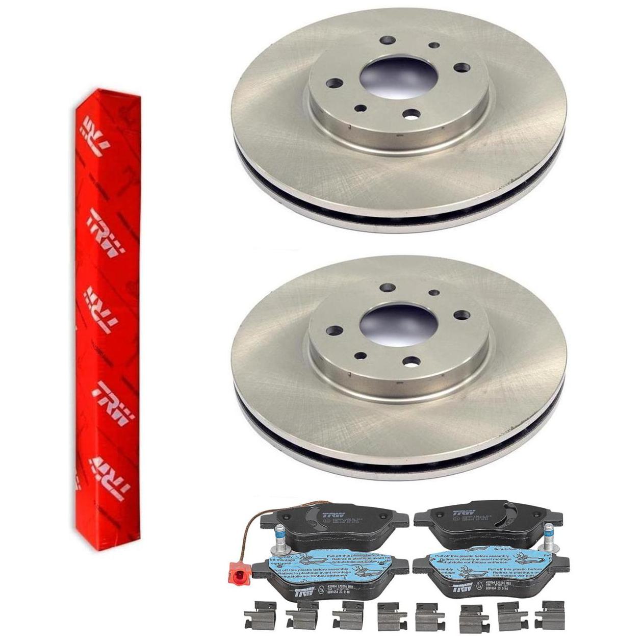 Kit Disco e Pastilha Dianteiro - TRW - GDB1654 - RCDI00800 - (1)
