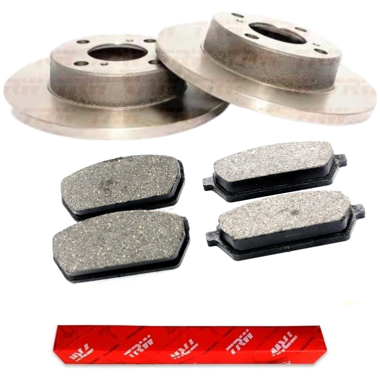 Kit Disco e Pastilha Dianteiro - TRW - RCPT13270 - RPDI04400 - (1)