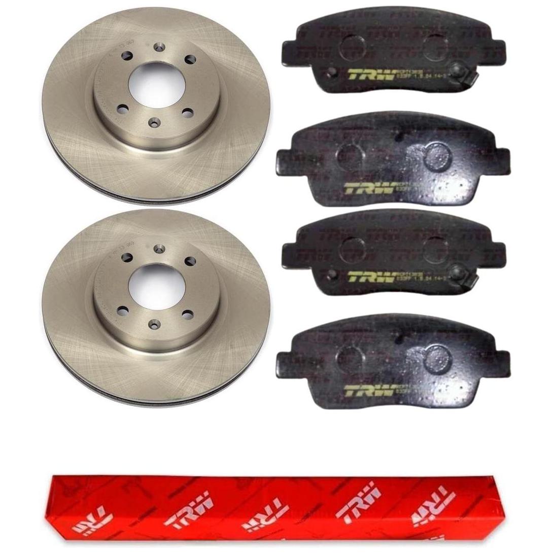 Kit Disco e Pastilha Dianteiro - TRW - RCDI09240 - RCPT13830 - (1)
