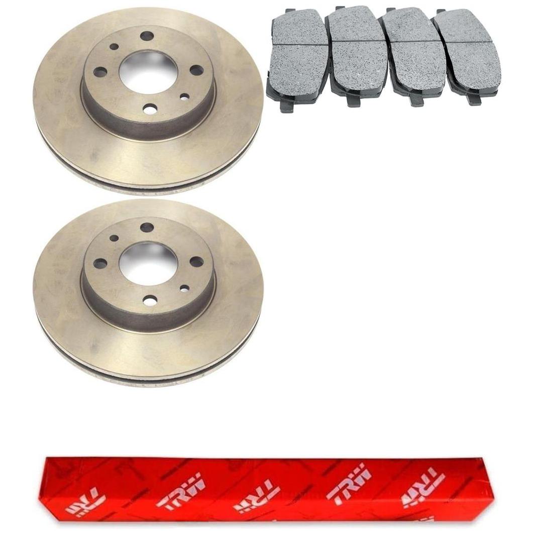 Kit Disco e Pastilha Dianteiro - TRW - RCDI02510 - RCPT07630 - (1)