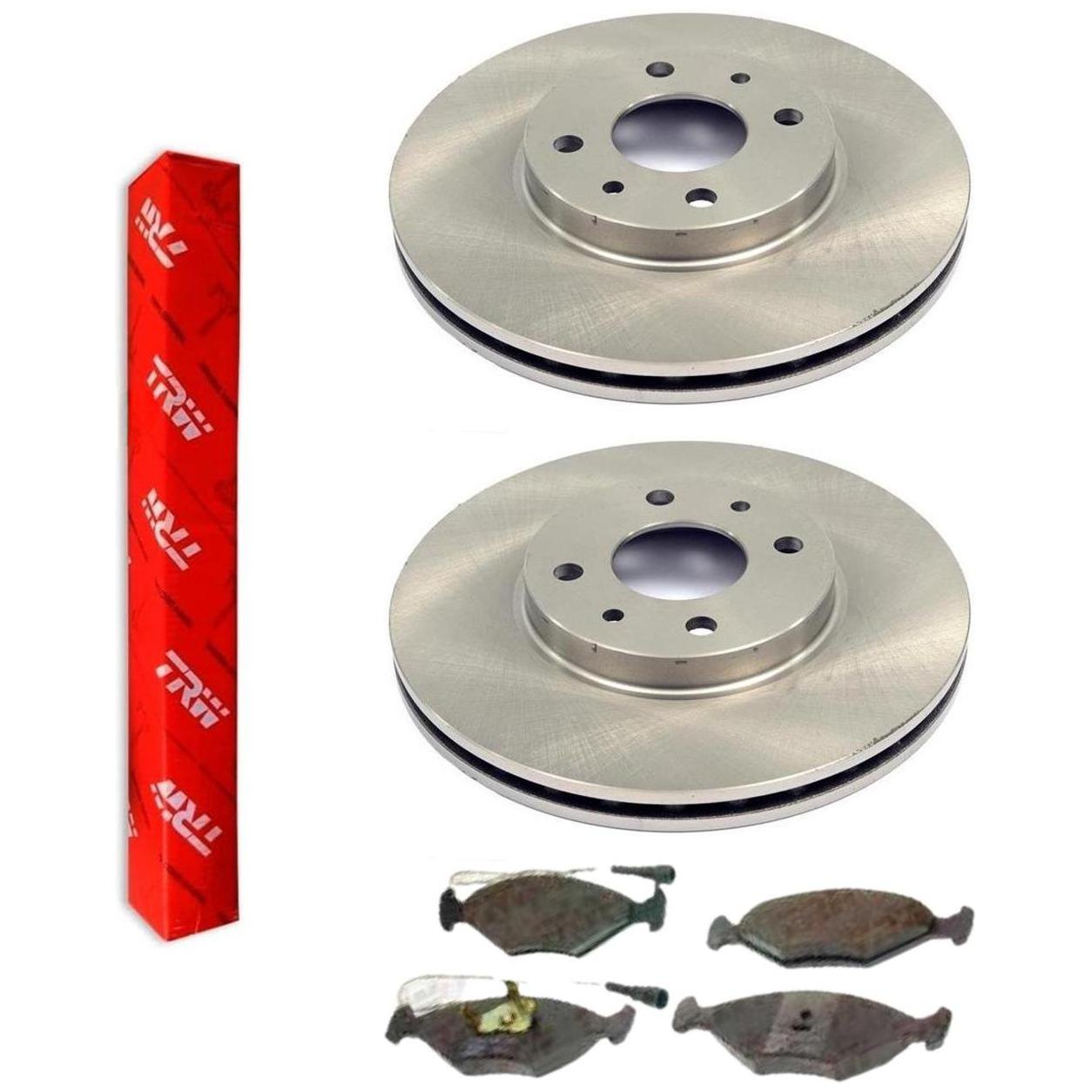 Kit Disco e Pastilha Dianteiro - TRW - RCDI00800 - RCPT00543 - (1)