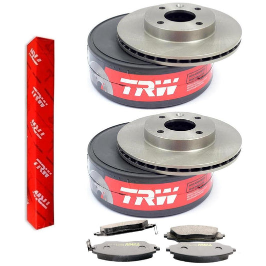 Kit Disco e Pastilha Dianteiro - TRW - RCDI09420 - RCPT13750 - (1)