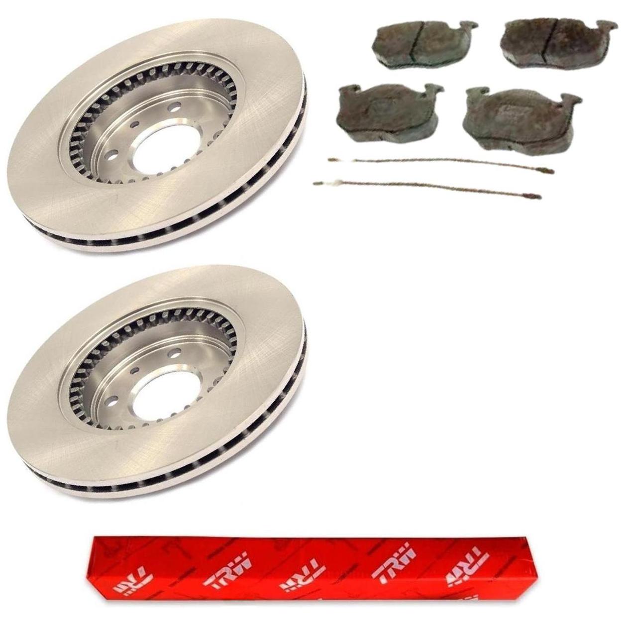 Kit Disco e Pastilha Dianteiro - TRW - RCDI02760 - RCPT00870 - (1)