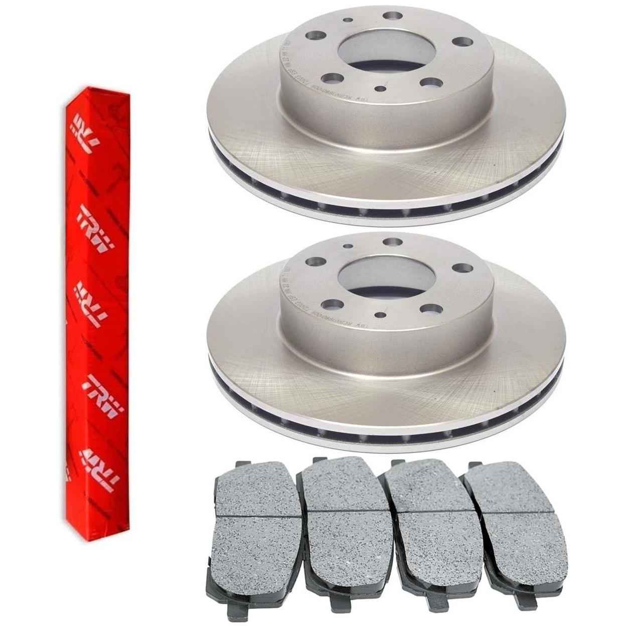 Kit Disco e Pastilha Dianteiro - TRW - RCDI01880 - RCPT08190 - (1)