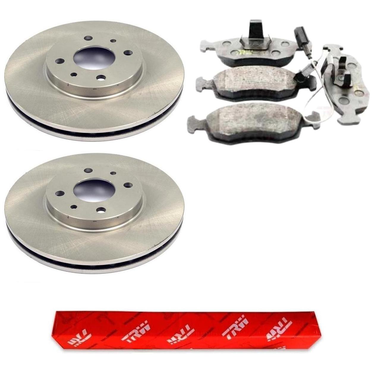 Kit Disco e Pastilha Dianteiro - TRW - RCDI00800 - RCPT13290 - (1)
