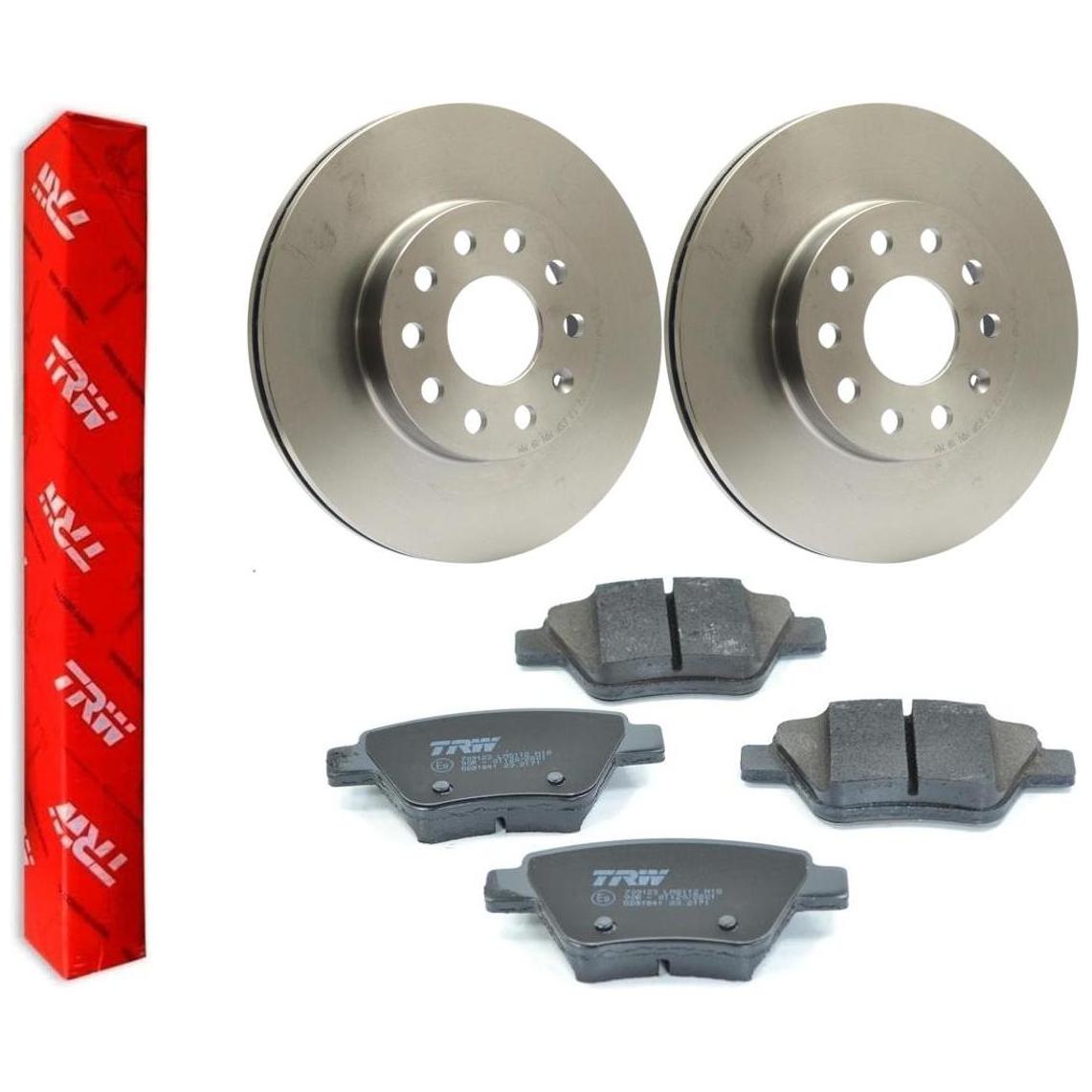 Kit Disco e Pastilha Dianteiro - TRW - GDB1841 - RCDI10820 - (1)