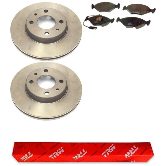 Kit Disco e Pastilha Dianteiro - TRW - RCDI02510 - RCPT00489 - (1)