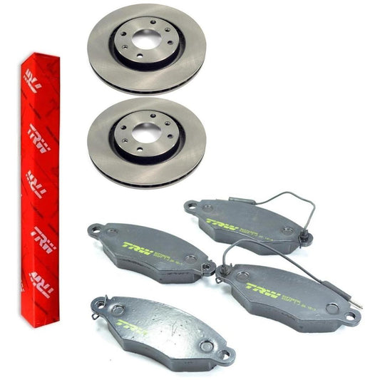 Kit Disco e Pastilha Dianteiro - TRW - RCDI02800 - RCPT08290 - (1)