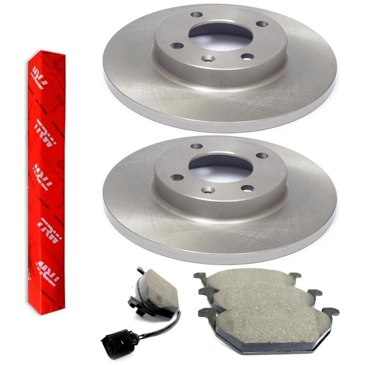 Kit Disco e Pastilha Dianteiro - TRW - RCPT02830 - RPDI00480 - (1)