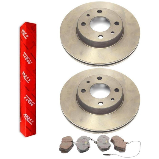 Kit Disco e Pastilha Dianteiro - TRW - RCDI02510 - RCPT05480 - (1)