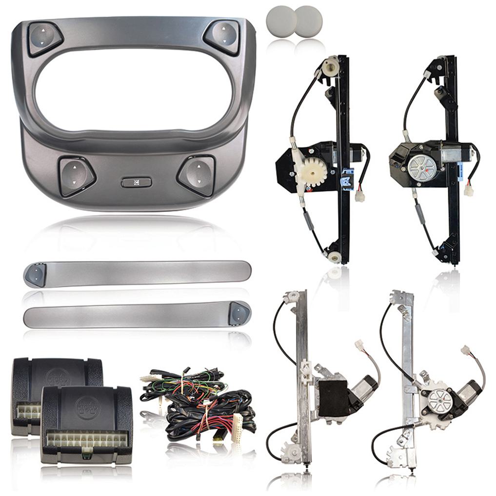Kit do Vidro Elétrico DA Porta Traseira Sensorizado - Universal - 71126 - (1)