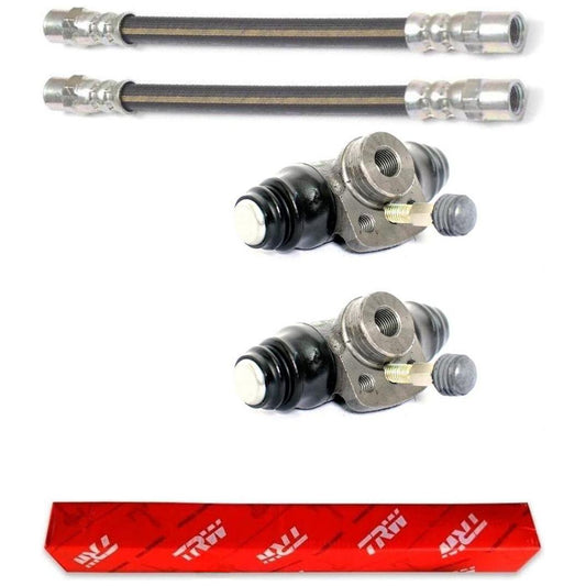 Kit Freio Traseiro Cilindro de Roda e Flexível - TRW - RCCR03510 - RPFX01340 - (1)