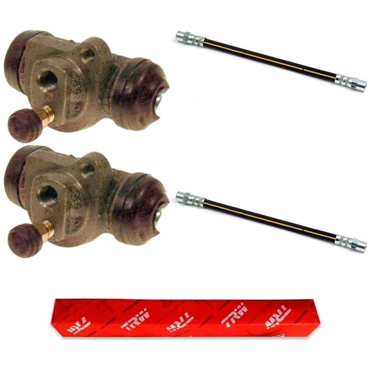 Kit Freio Traseiro Cilindro de Roda e Flexível - TRW - RCCR01305 - RPFX02690 - (1)