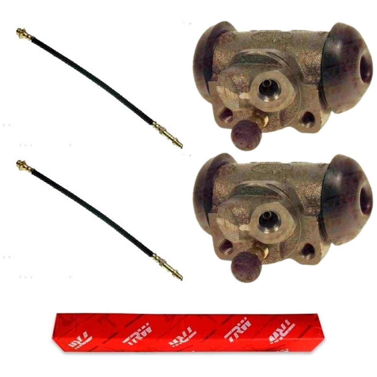Kit Freio Traseiro Cilindro de Roda e Flexível - TRW - RCCR00872 - RPFX00580 - (1)