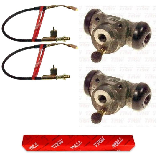Kit Freio Traseiro Cilindro de Roda e Flexível - TRW - RCCR00023 - RPFX00800 - (1)