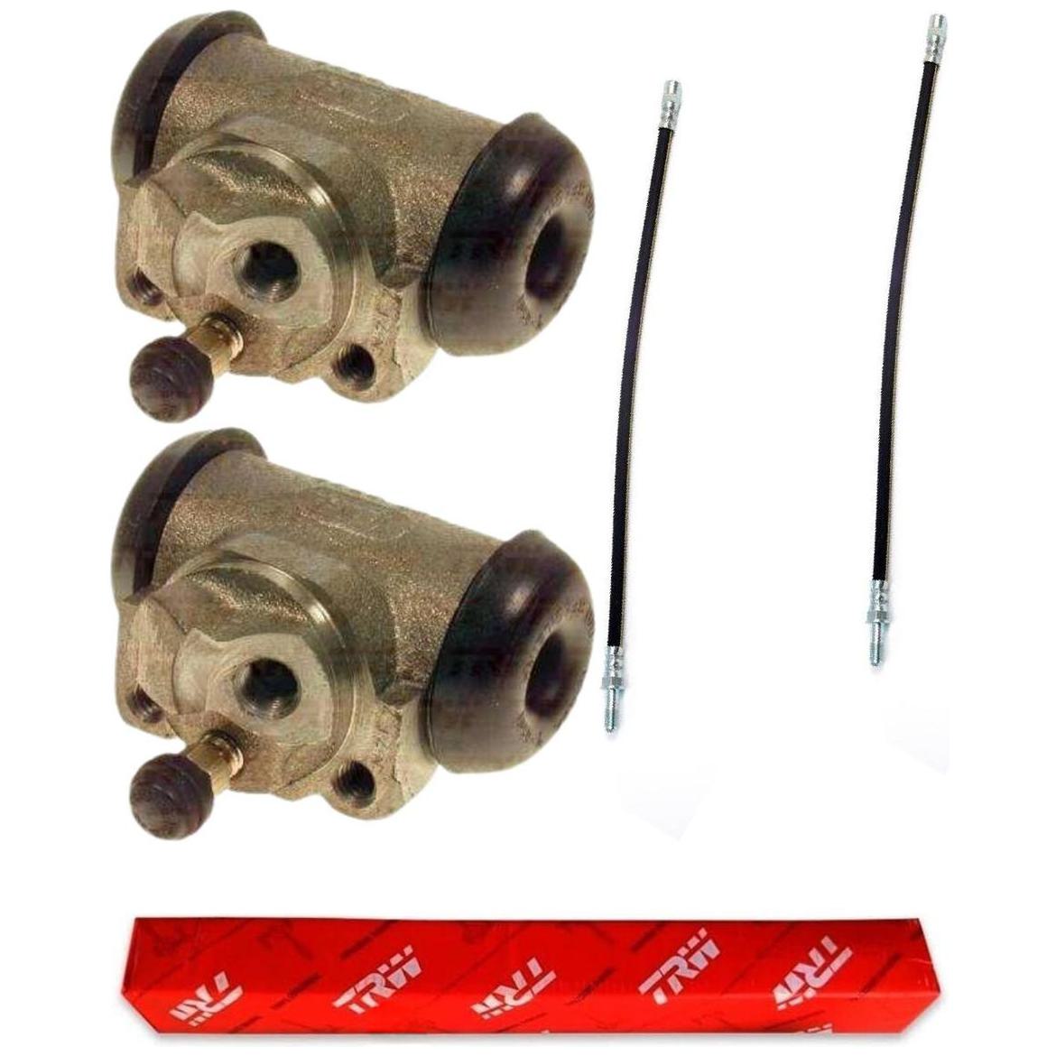 Kit Freio Traseiro Cilindro de Roda e Flexível - TRW - RCCR00980 - RPFX01170 - (1)