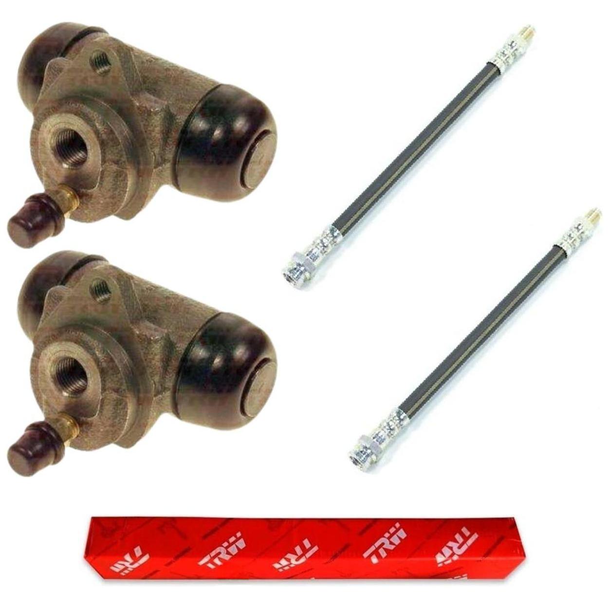 Kit Freio Traseiro Cilindro de Roda e Flexível - TRW - RCCR01990 - RPFX02730 - (1)