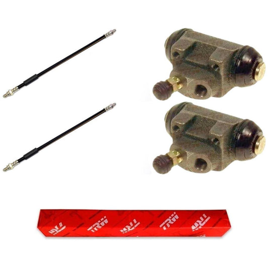 Kit Freio Traseiro Cilindro de Roda e Flexível - TRW - RCCR01910 - RPFX00540 - (1)