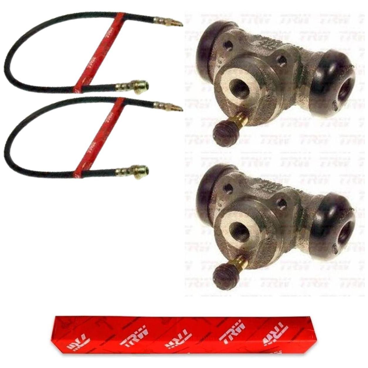 Kit Freio Traseiro Cilindro de Roda e Flexível - TRW - RCCR00023 - RPFX00520 - (1)