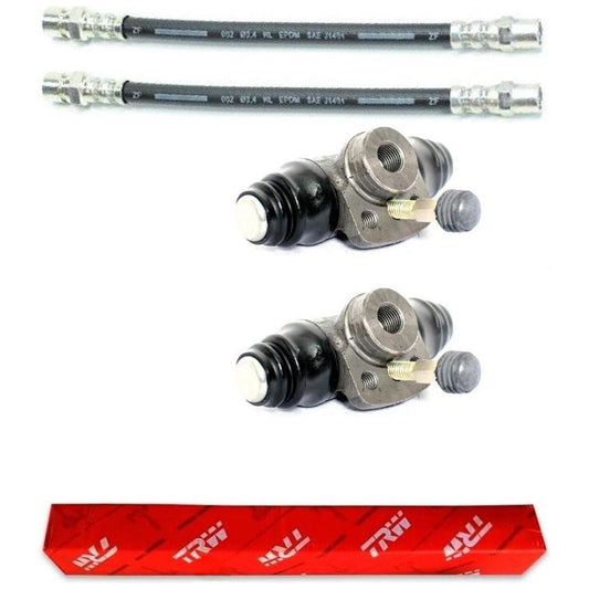 Kit Freio Traseiro Cilindro de Roda e Flexível - TRW - RCCR03510 - RPFX01280 - (1)