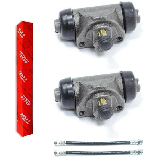 Kit Freio Traseiro Cilindro de Roda e Flexível - TRW - RCCR01400 - RPFX00080 - (1)