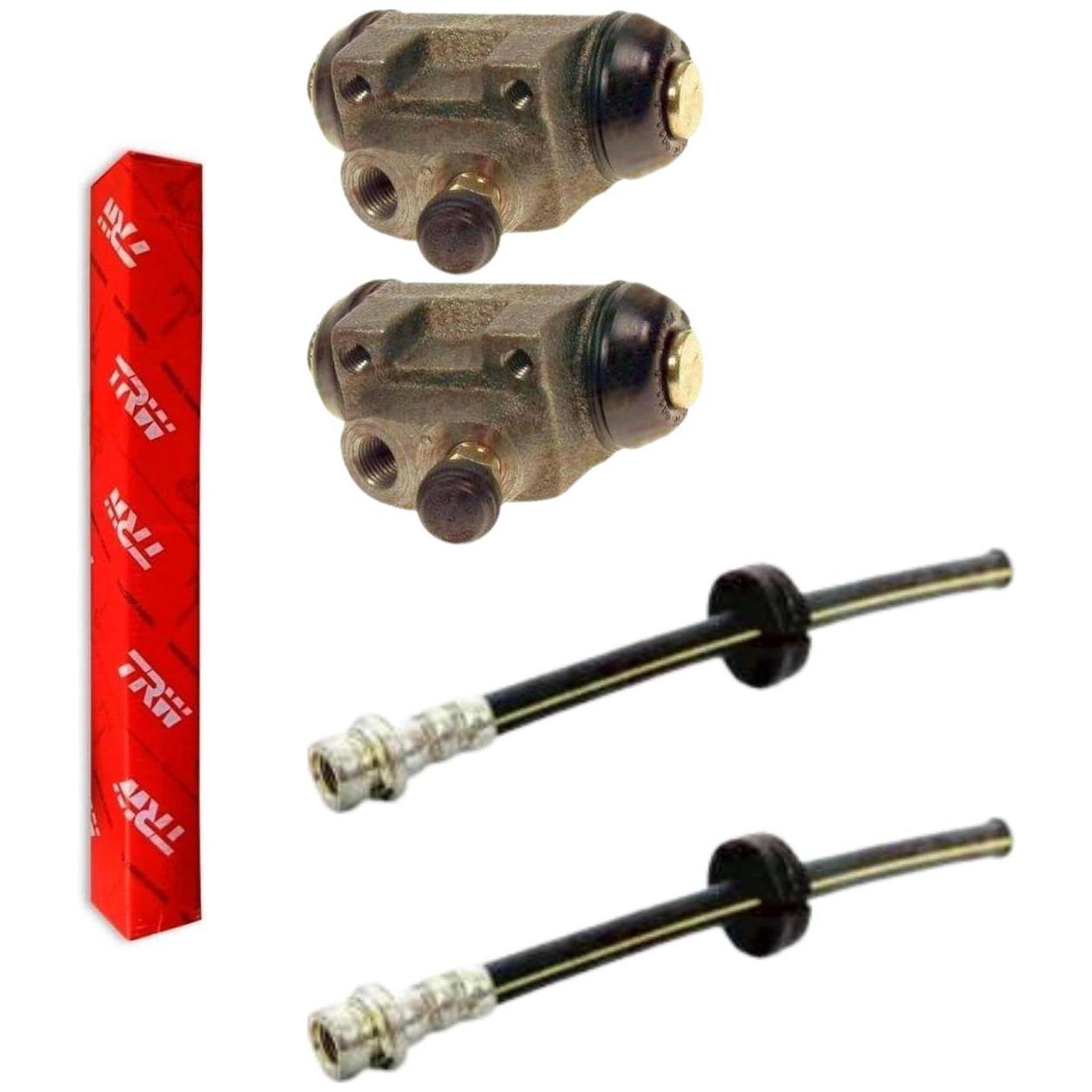 Kit Freio Traseiro Cilindro de Roda e Flexível - TRW - RCCR01920 - RPFX06430 - (1)