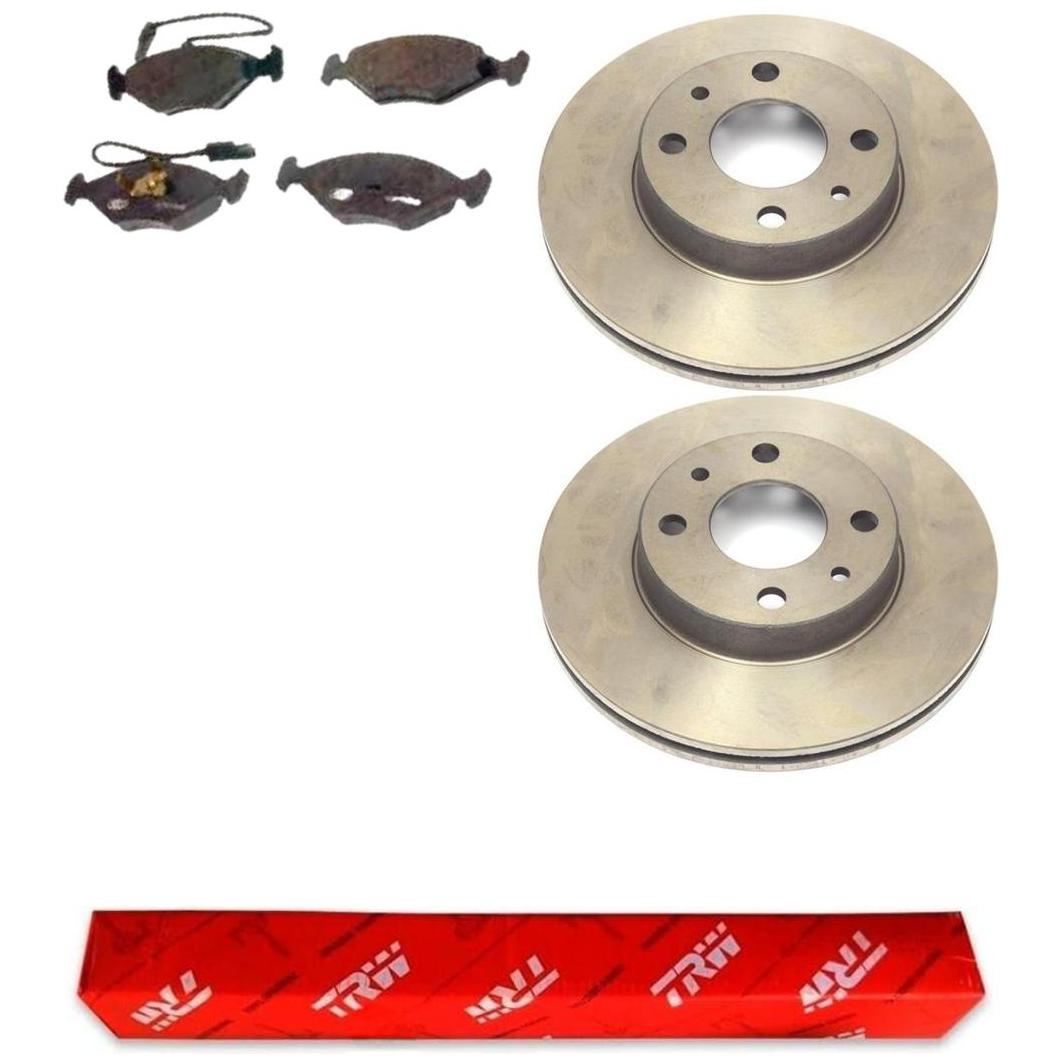 Kit Pastilha e Disco Dianteiro - TRW - RCDI02510 - RCPT00195 - (1)