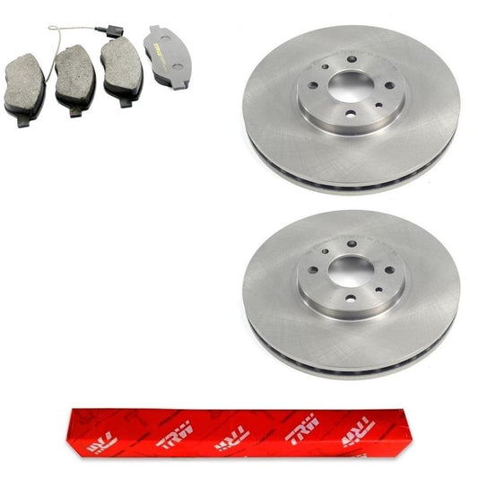 Kit Pastilha e Disco Dianteiro - TRW - RCDI02860 - RCPT09590 - (1)