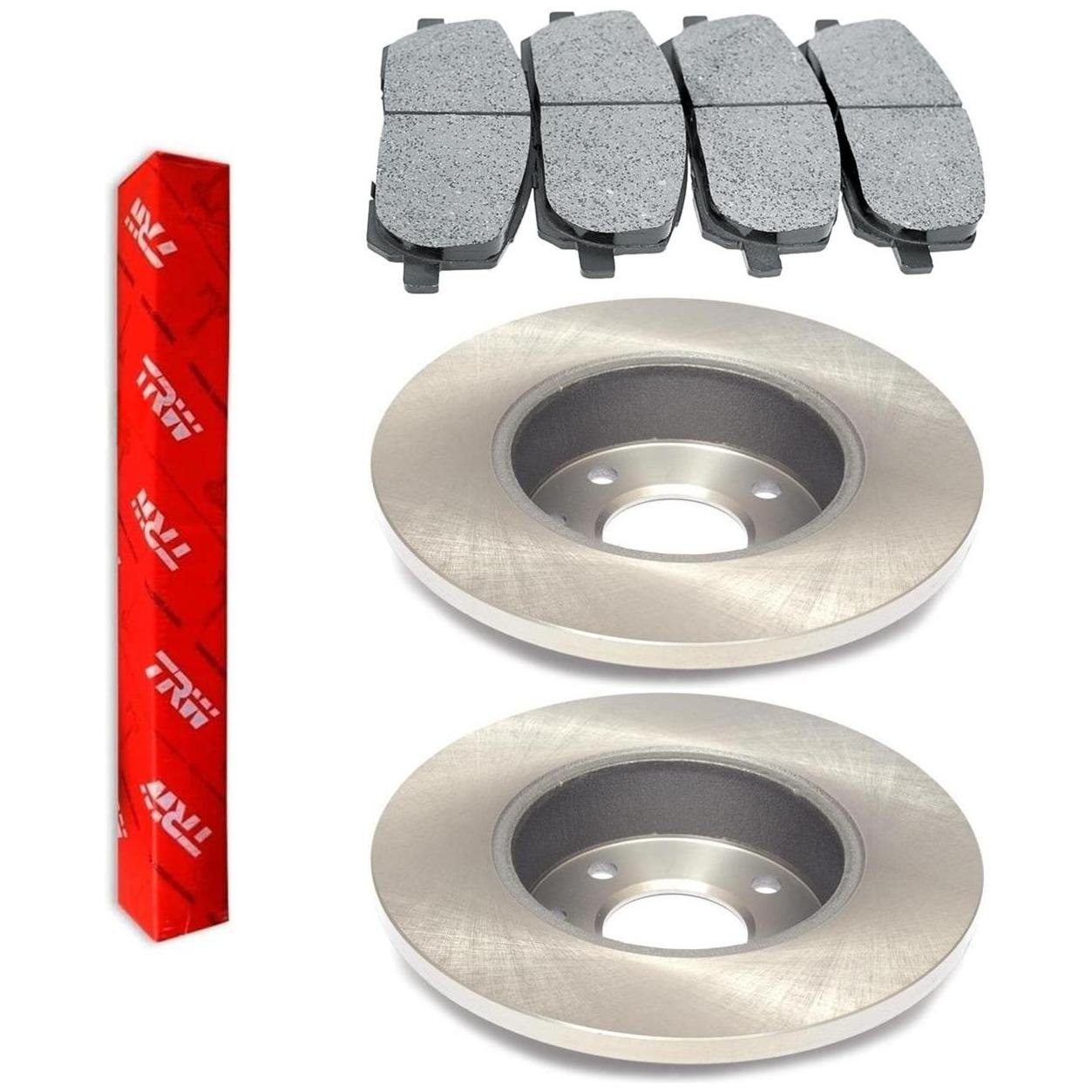 Kit Pastilha e Disco Dianteiro - TRW - RCPT07630 - RPDI00500 - (1)