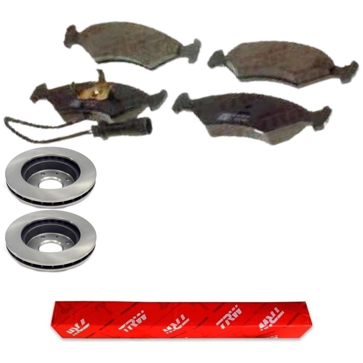 Kit Pastilha e Disco Dianteiro - TRW - RCDI00043 - RCPT00381 - (1)
