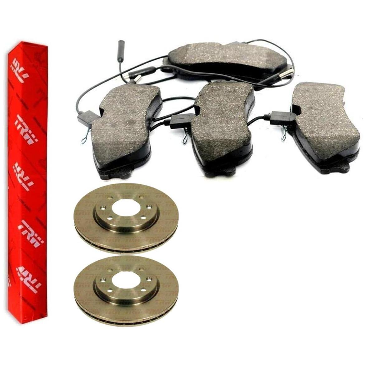 Kit Pastilha e Disco Dianteiro - TRW - RCDI01480 - RCPT04690 - (1)