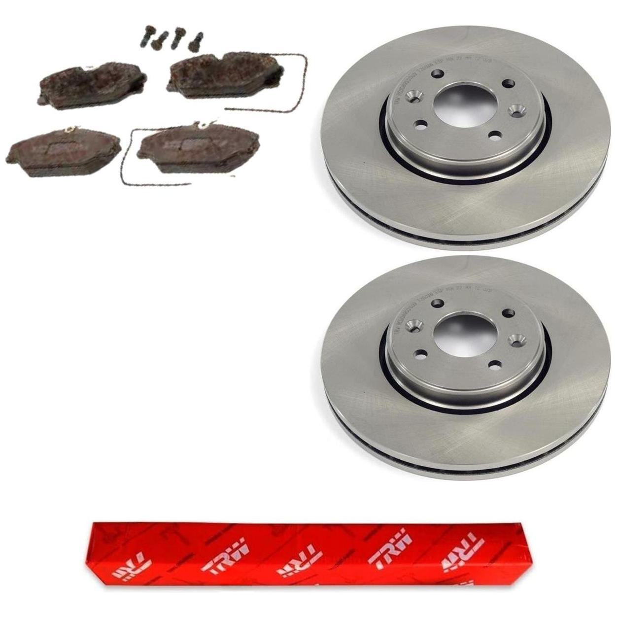 Kit Pastilha e Disco Dianteiro - TRW - RCDI08950 - RCPT00900 - (1)