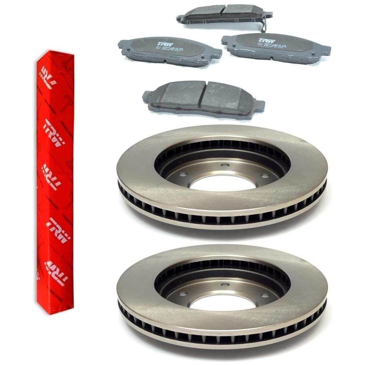 Kit Pastilha e Disco Dianteiro - TRW - GDB3435 - RCDI08000 - (1)