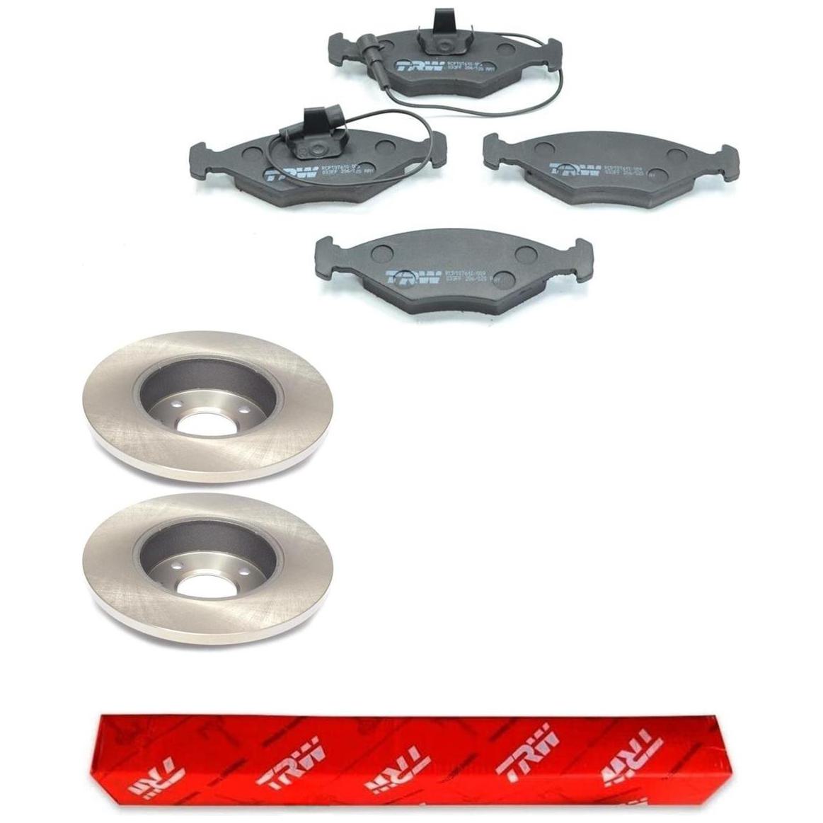 Kit Pastilha e Disco Dianteiro - TRW - RCPT07610 - RPDI00500 - (1)