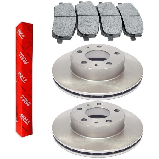 Kit Pastilha e Disco Dianteiro - TRW - RCDI01880 - RCPT08940 - (1)