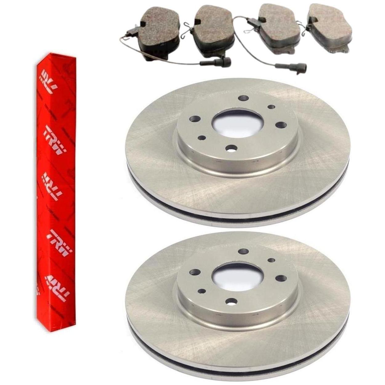 Kit Pastilha e Disco Dianteiro - TRW - RCDI01040 - RCPT04850 - (1)