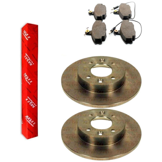 Kit Pastilha e Disco Dianteiro - TRW - RCPT05160 - RPDI01430 - (1)