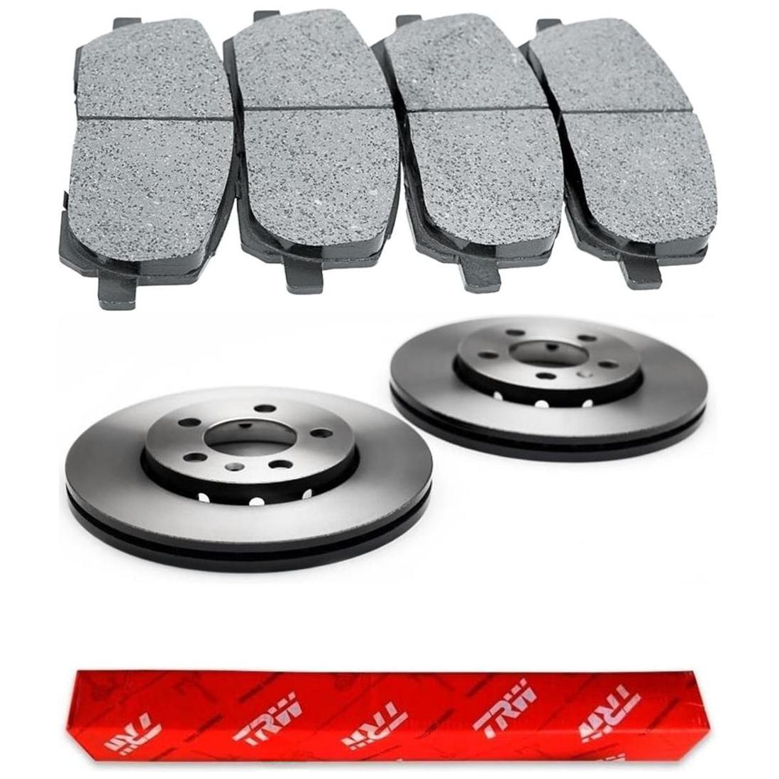 Kit Pastilha e Disco Dianteiro - TRW - RCDI08340 - RCPT07630 - (1)