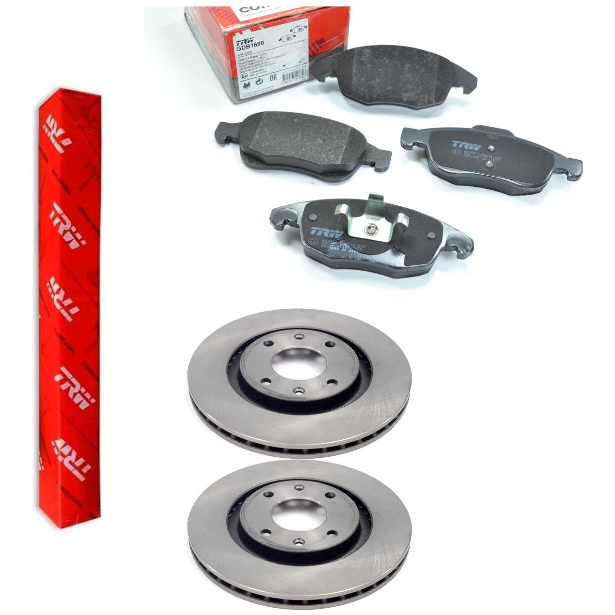 Kit Pastilha e Disco Dianteiro - TRW - GDB1690 - RCDI01370 - (1)