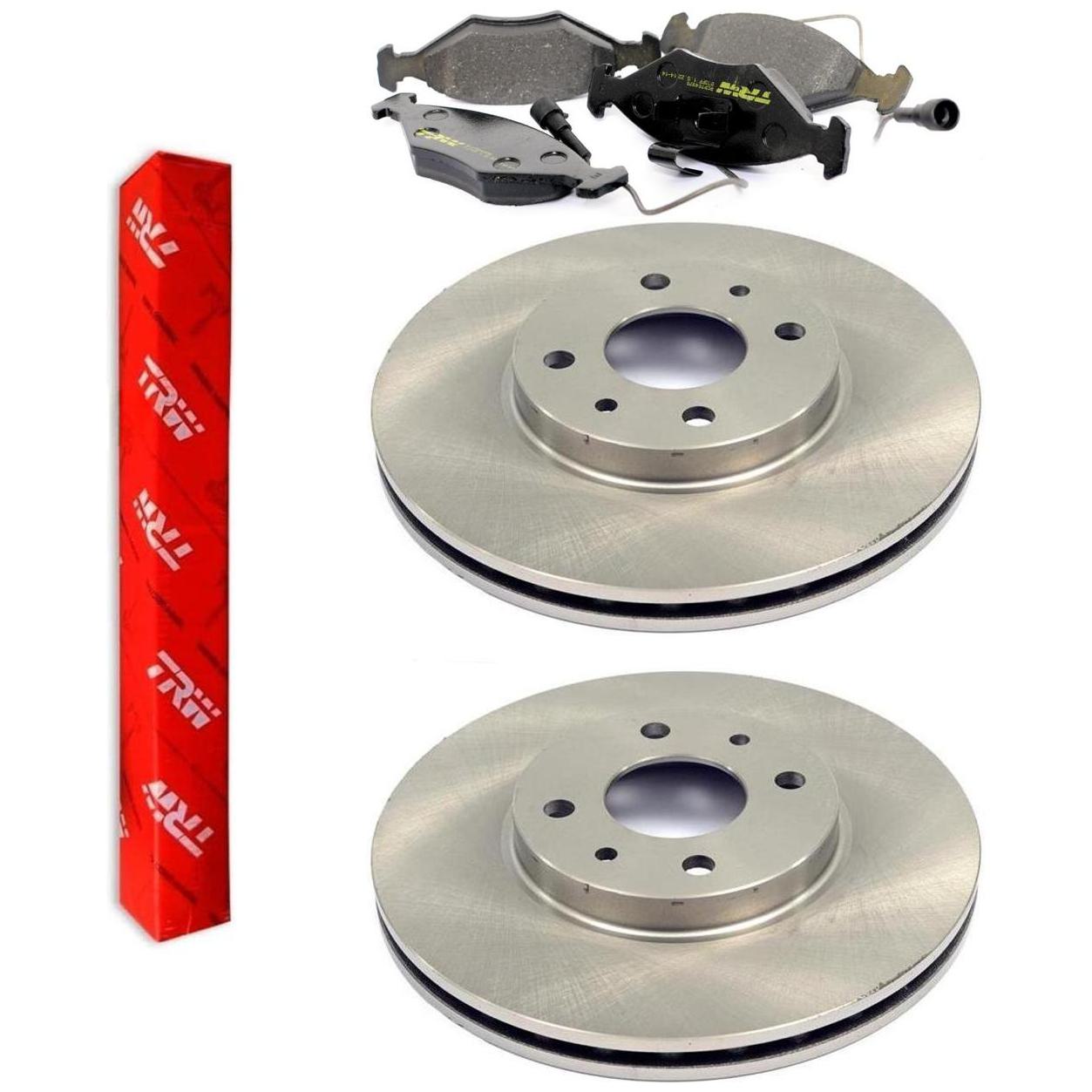 Kit Pastilha e Disco Dianteiro - TRW - RCDI00800 - RCPT04970 - (1)