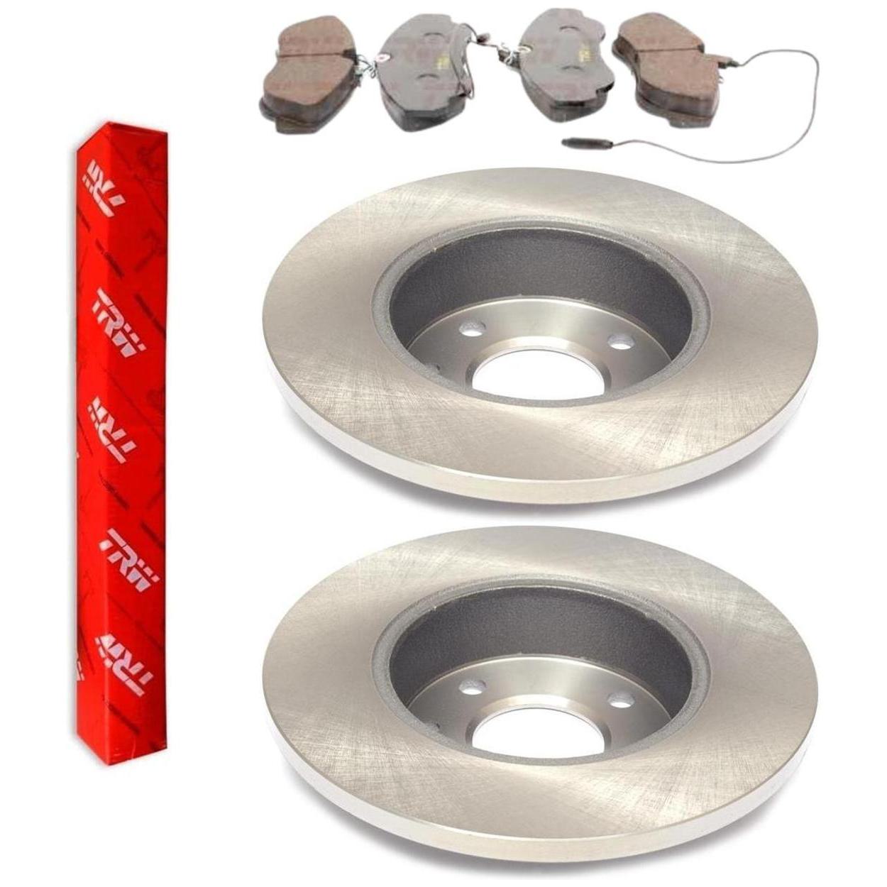 Kit Pastilha e Disco Dianteiro - TRW - RCPT05480 - RPDI00500 - (1)