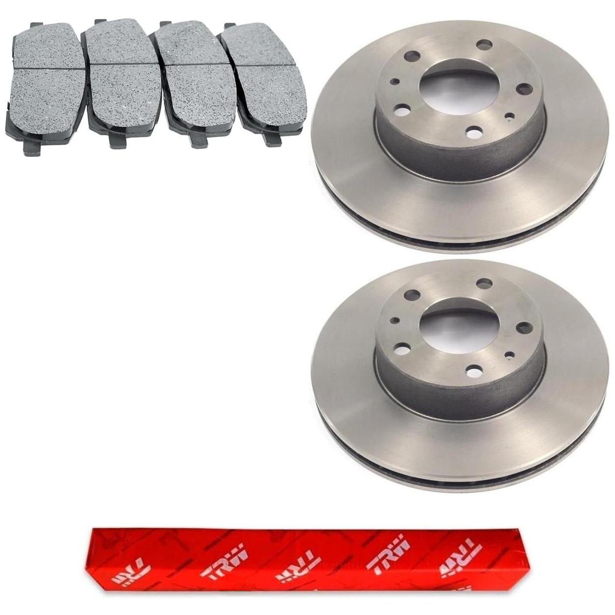 Kit Pastilha e Disco Dianteiro - TRW - RCDI07540 - RCPT08940 - (1)