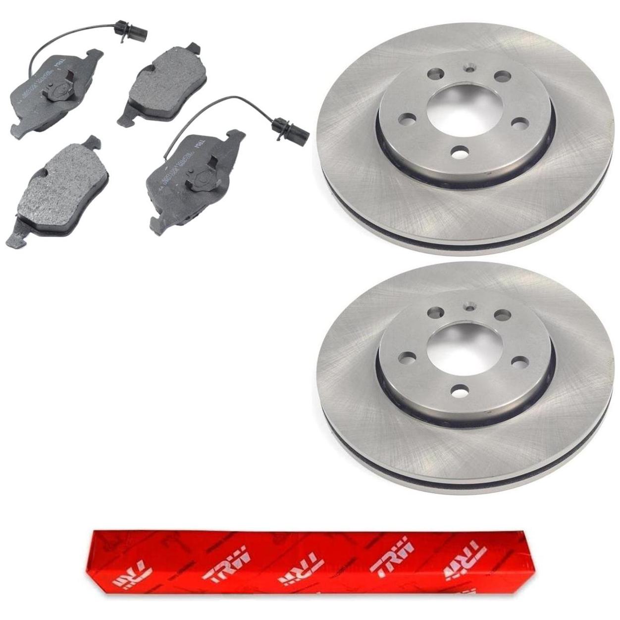 Kit Pastilha e Disco Dianteiro - TRW - RCDI01740 - RCPT01150 - (1)