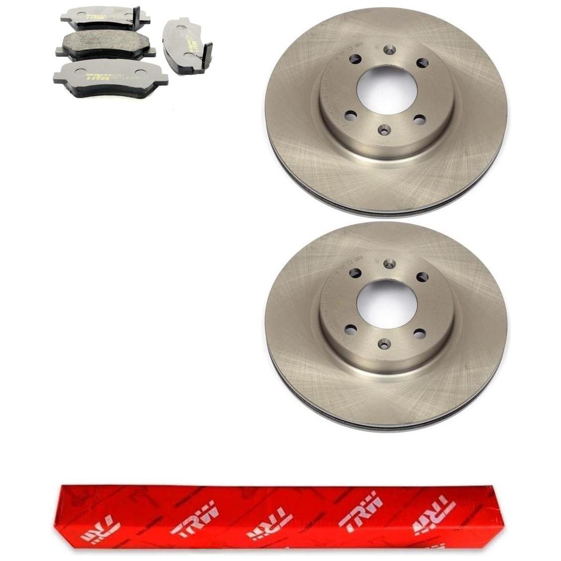 Kit Pastilha e Disco Dianteiro - TRW - RCDI09240 - RCPT13810 - (1)